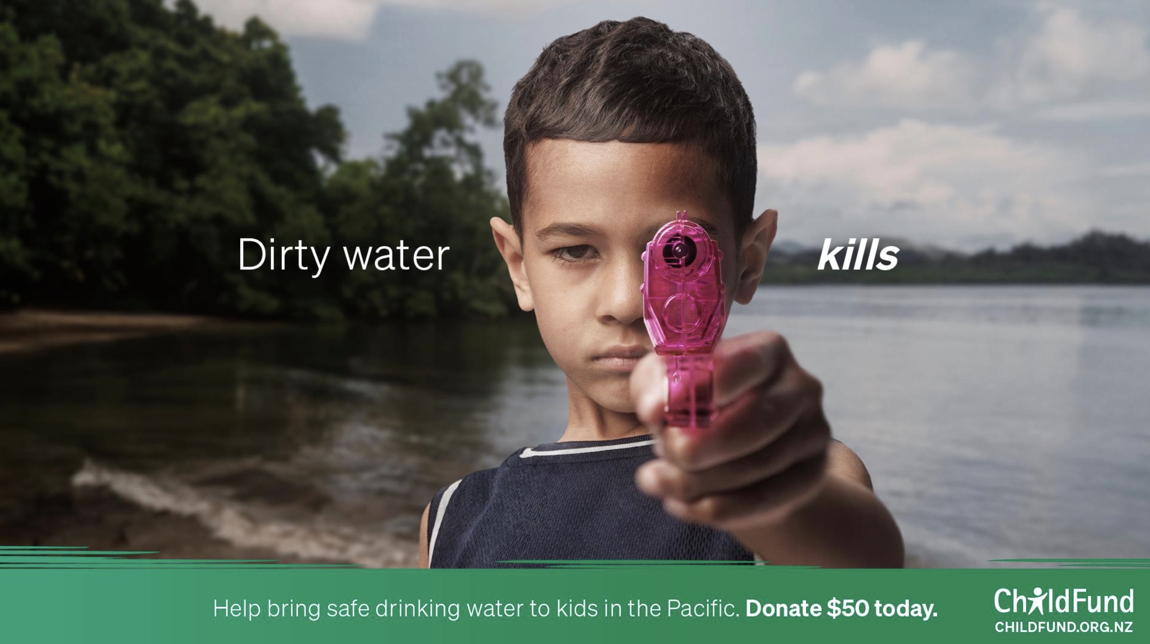 ChildFund NZ and FEDERATION launch campaign to confront Kiwis with shocking truth: Pacific children are dying from contaminated water